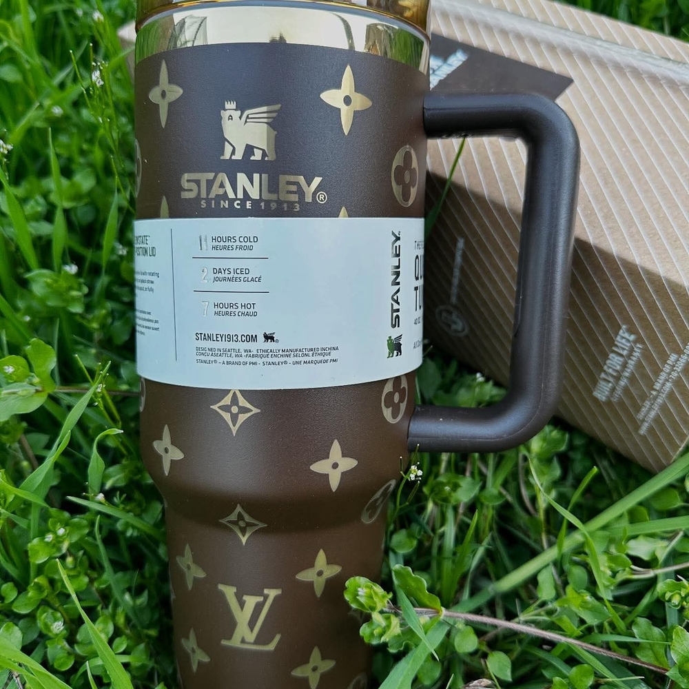 Stanley Brown and Gold Insulated  Stajnless Steel Cup